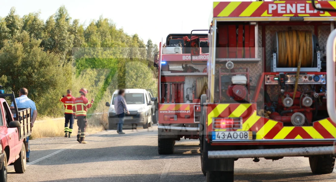 Imágenes del incendio forestal en Portugal