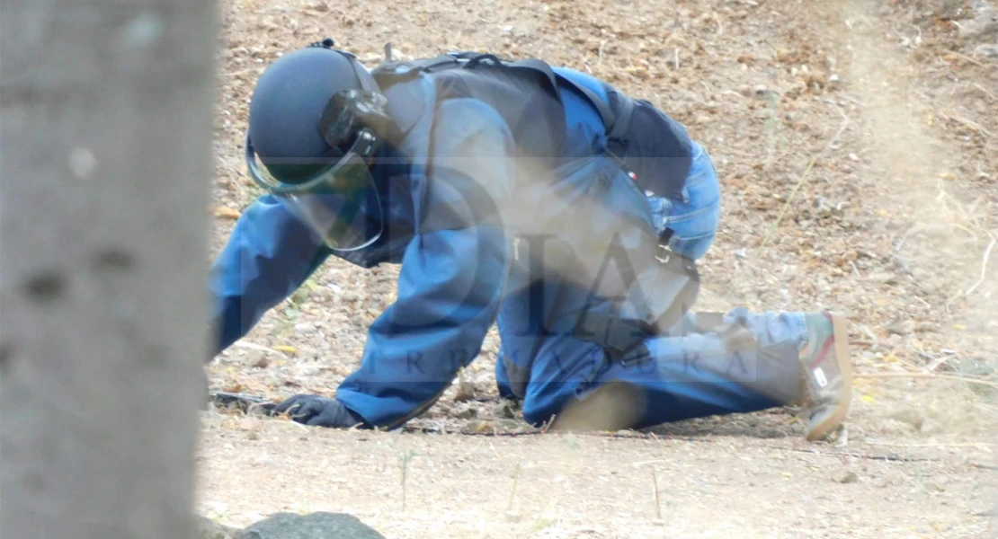Investigan el hallazgo de proyectiles en el Cerro de Reyes