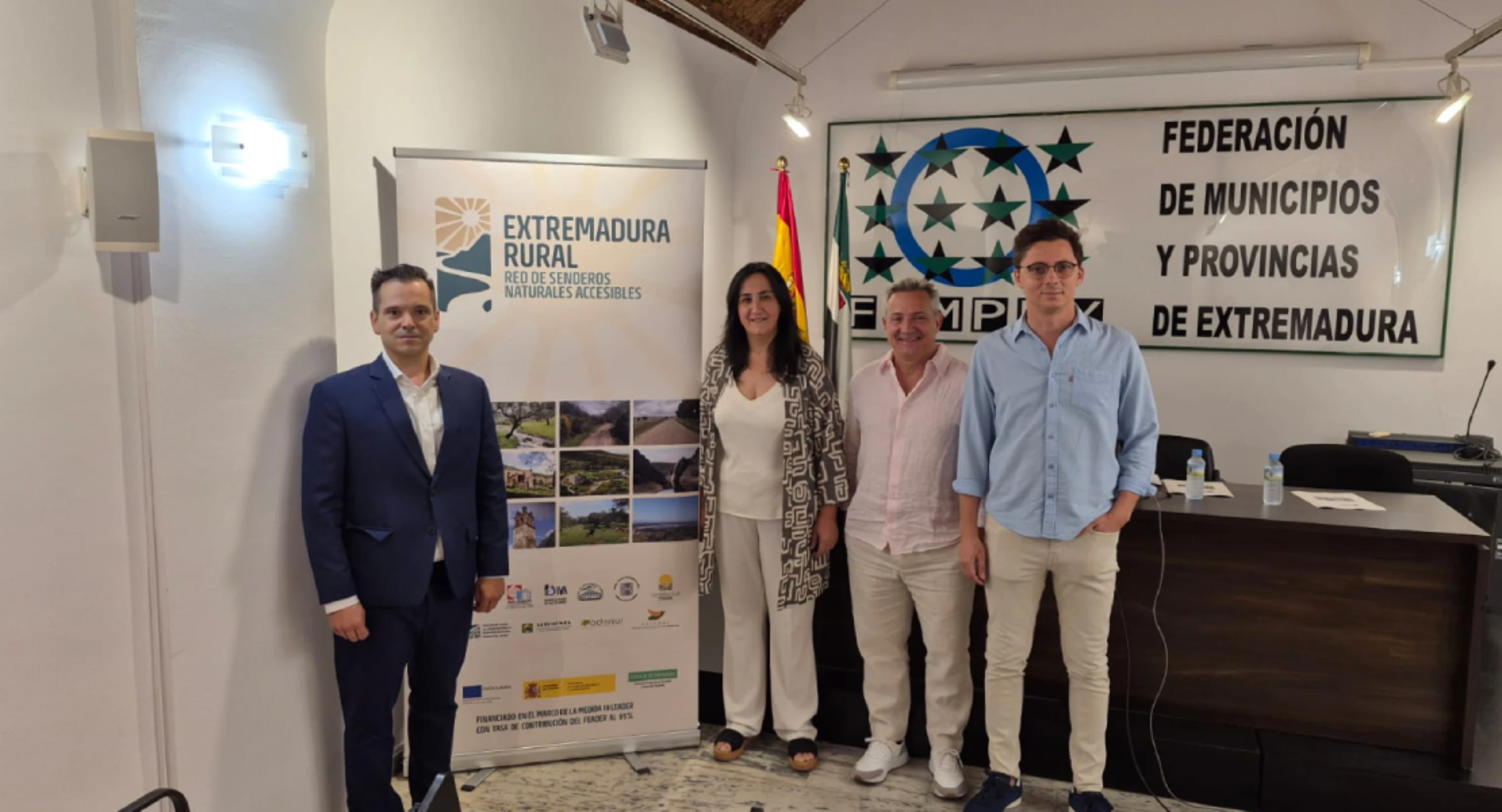 Extremadura presenta la mayor red de senderos accesibles de Europa