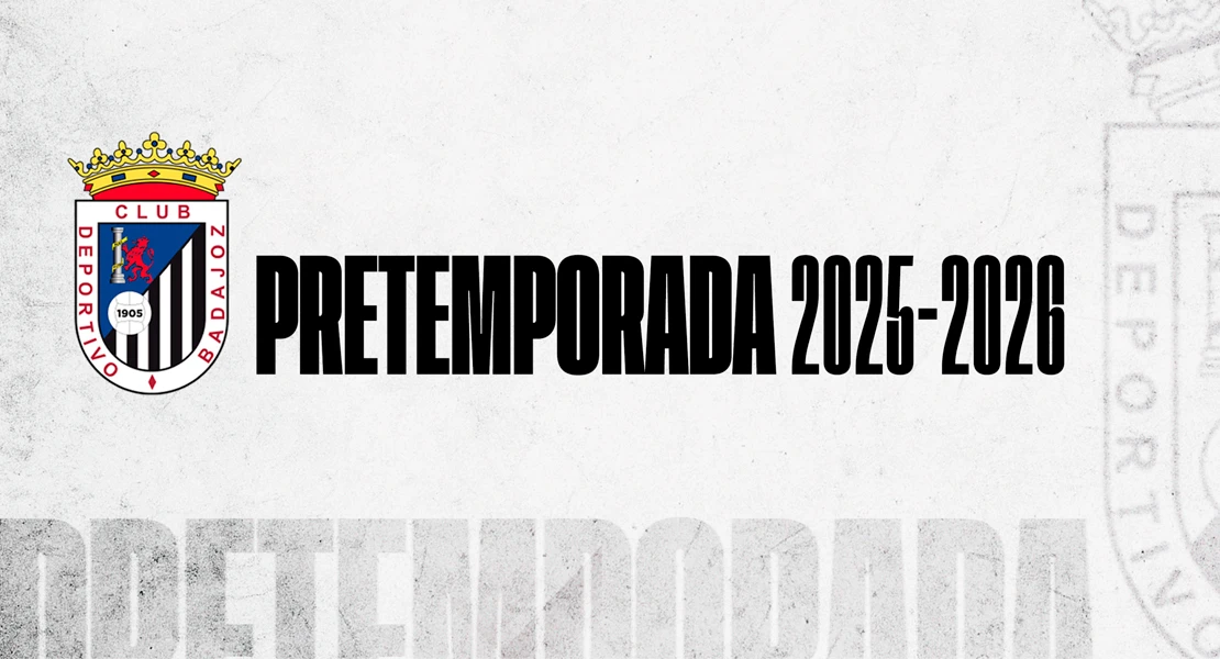 El CD Badajoz explica cómo será su pretemporada: comienzo y calendario de partidos