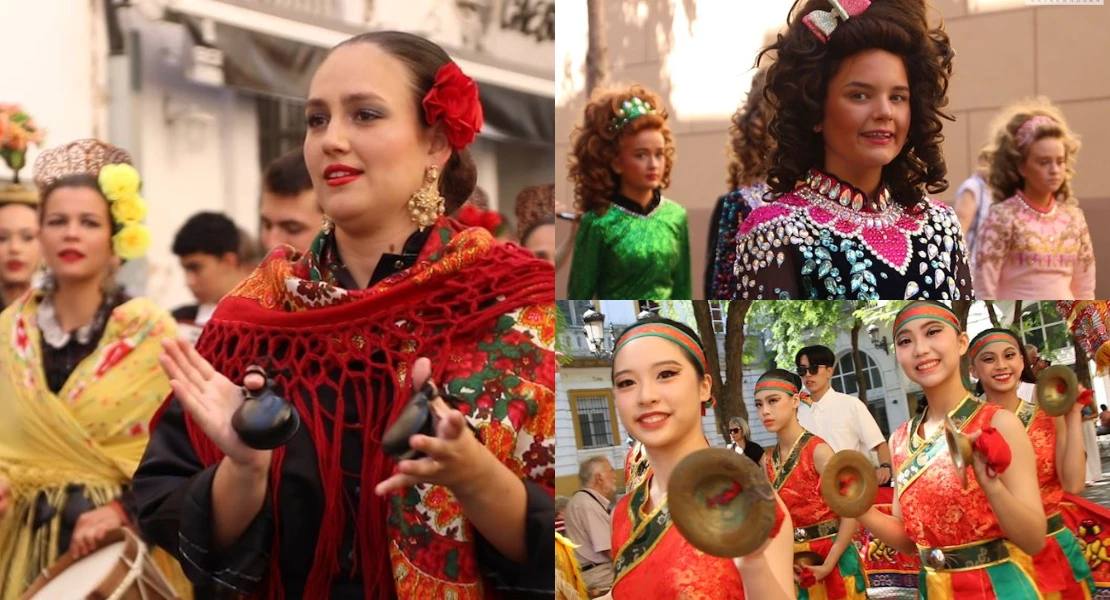 El Festival Folklórico de Extremadura llena de cultura y música las calles de Badajoz
