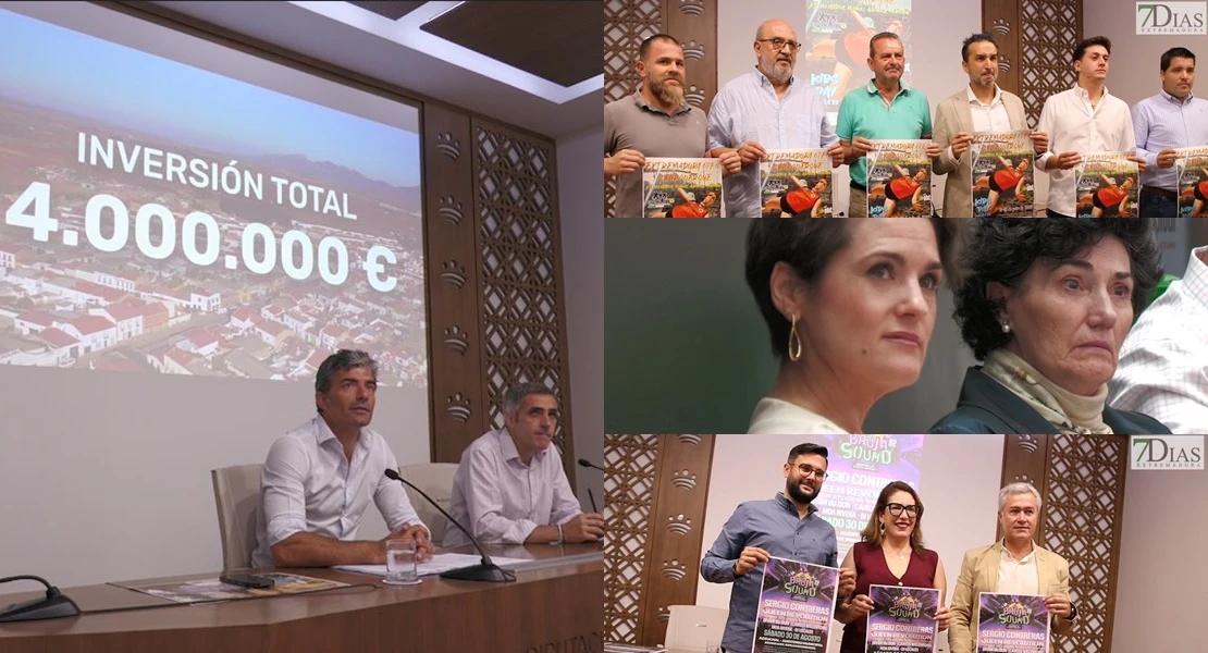 4 M € para municipios pacenses: nueva iniciativa de la Diputación de Badajoz