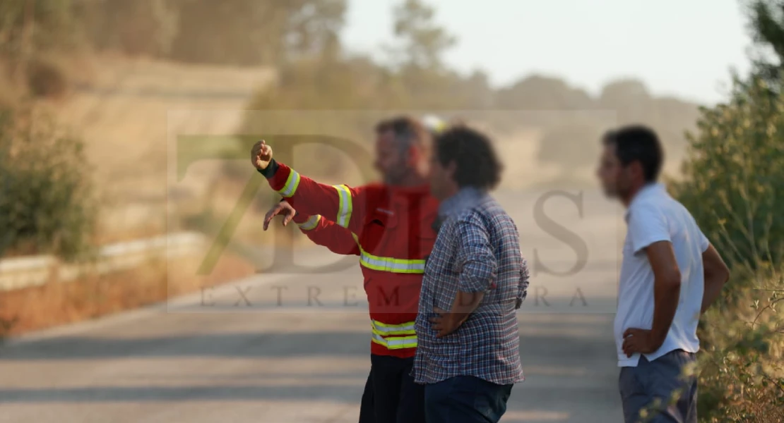 Imágenes del incendio forestal en Portugal