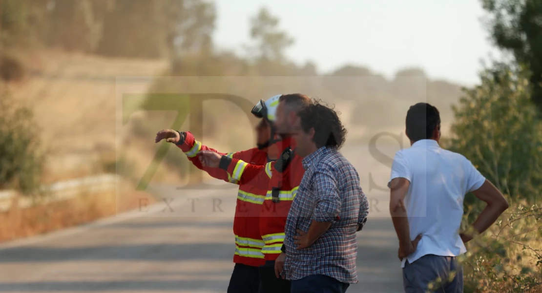 Imágenes del incendio forestal en Portugal