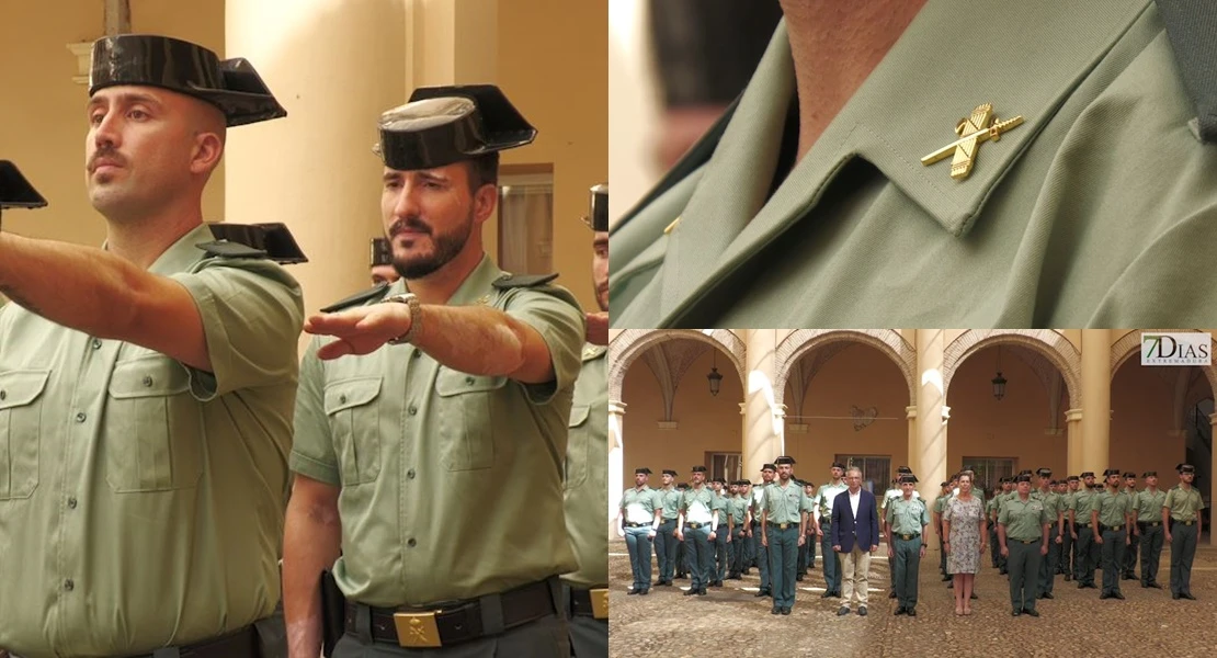 Extremadura forma a 47 nuevos agentes en prácticas de la Guardia Civil