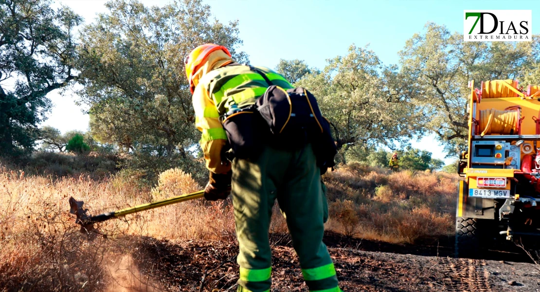 Imágenes de los bomberos en el incendio de Tres Arroyos