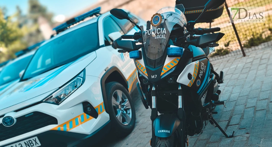 Nuevos vehículos de Policía Local que patrullarán por las calles de Badajoz
