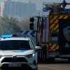 Así trabajan los efectivos de emergencias en el incendio de Las Vaguadas
