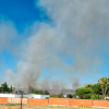 Así trabajan los efectivos de emergencias en el incendio de Las Vaguadas
