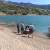 Especialistas del GEAS de Badajoz encuentran un cuerpo sin vida en un embalse