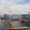 Un incendio afecta de nuevo a la empresa Acenorca en el norte extremeño
