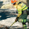 Imágenes de los bomberos en el incendio de Tres Arroyos