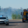 Así trabajan los efectivos de emergencias en el incendio de Las Vaguadas