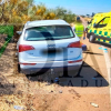 Un accidente en Torremejía entre un Audi y un coche de autoescuela deja varios heridos