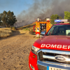 Un incendio en Badajoz llena de pavesas la ciudad