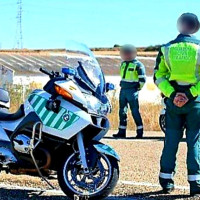 Atrapado tras un accidente a la salida de Llerena (BA)