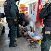 La Guardia Civil desarticula una organización criminal que operaba una narcogasolinera