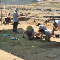 Arqueólogos excavan la zona del mercado y las termas en la Ciudad Romana de Regina