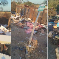 Denuncian un vertedero ilegal en la zona de las Casas Aisladas de Gévora