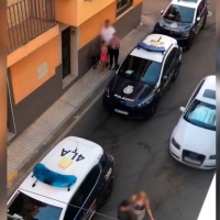 La Policía Nacional interviene en la barriada Antonio Domínguez tras gritos de auxilio