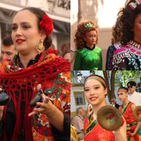 El Festival Folklórico de Extremadura llena de cultura y música las calles de Badajoz