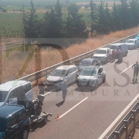 Un accidente mortal provoca grandes retenciones en la A-5
