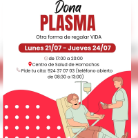 Hornachos se suma a la solidaridad con una nueva campaña de donación de plasma