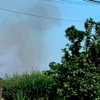 Alarma en La Codosera: un incendio forestal amenaza la zona del río Gévora