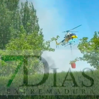 El incendio nivel 1 declarado en Badajoz en vídeo
