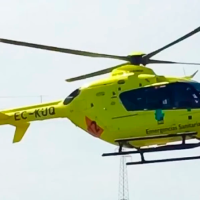 Muere un joven  motorista tras una salida de vía en Hornachos
