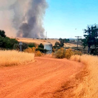 Un incendio afecta a los trenes entre Mérida y Puertollano