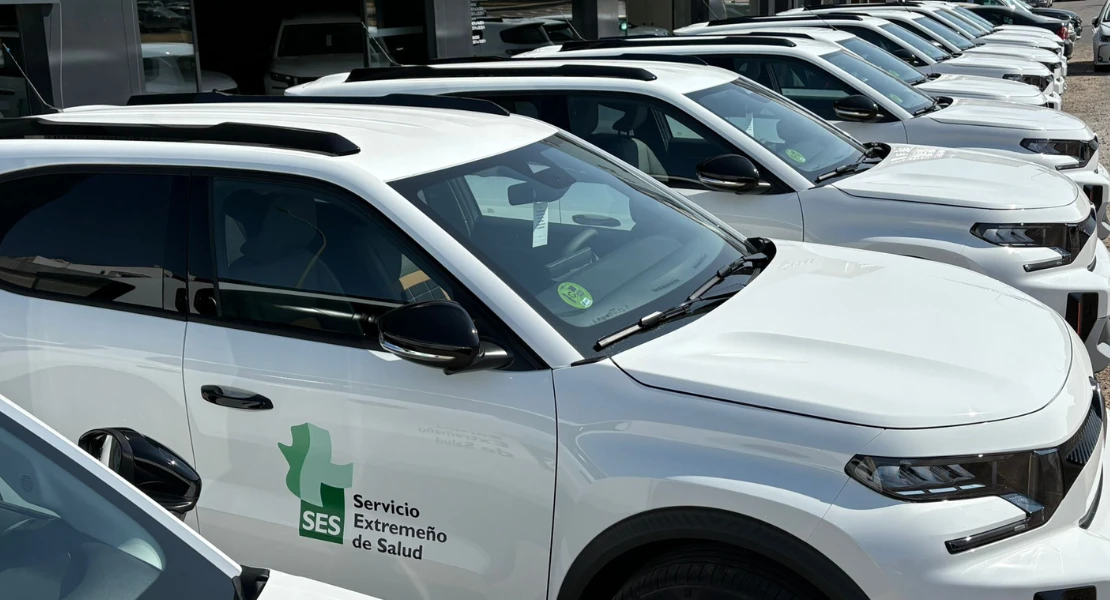 23 vehículos nuevos para reforzar la Atención Primaria en Extremadura