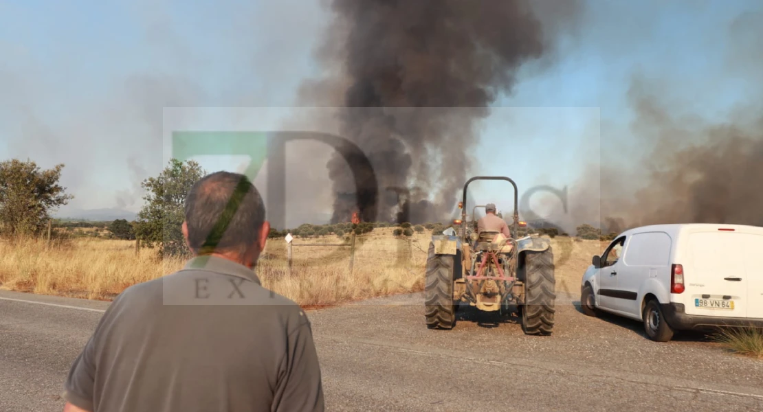 Imágenes del incendio forestal en Portugal