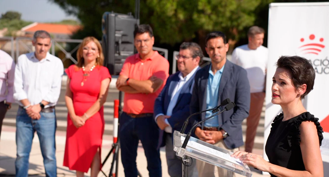 Así culmina la mejora de la carretera que une La Albuera con Valverde de Leganés