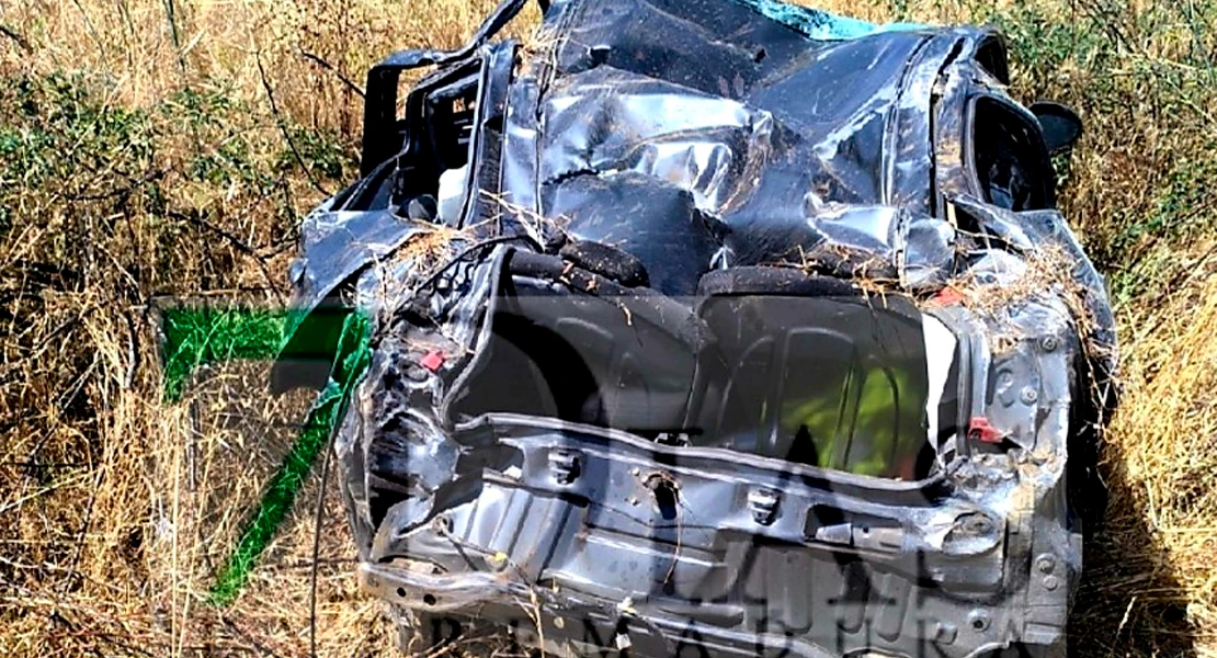 Una salida de vía deja herido a un vecino de Alange