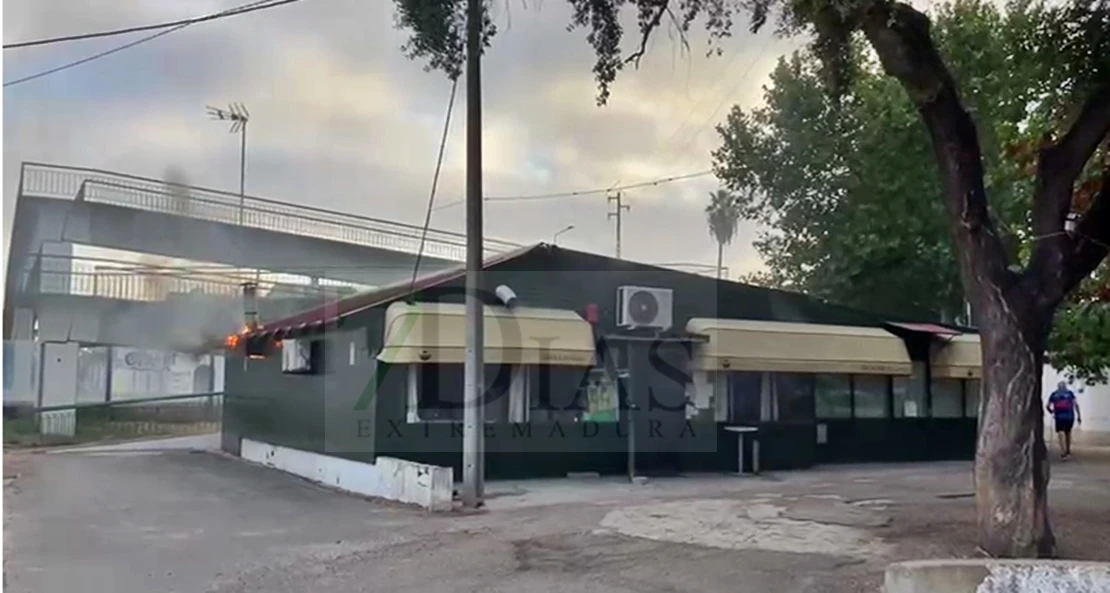 Incendio en el popular restaurante de las bifanas en Caia