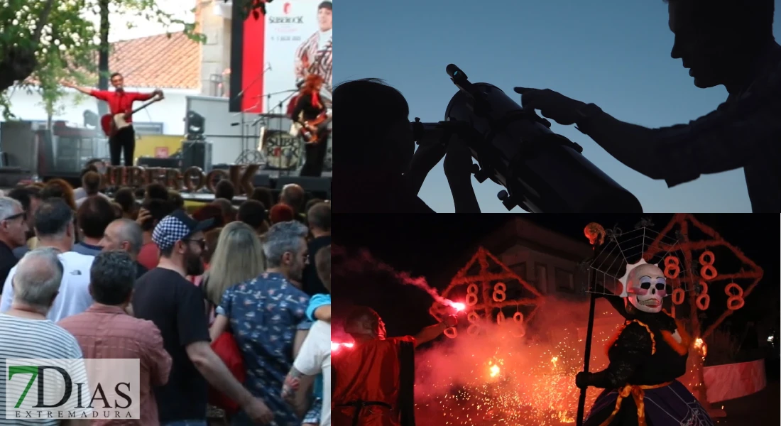 Rock, estrellas fugaces y la lucha de el bien contra el mal: agosto cultural en la provincia de Badajoz