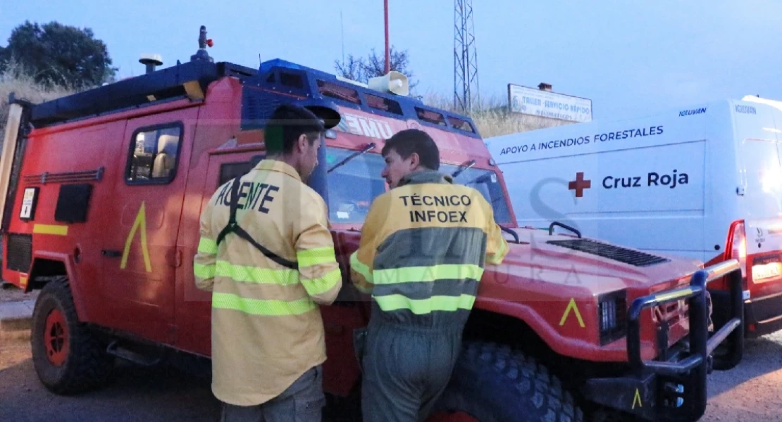 "Es un infierno desolador ver la Sierra de San Pedro, nuestra vida, así"