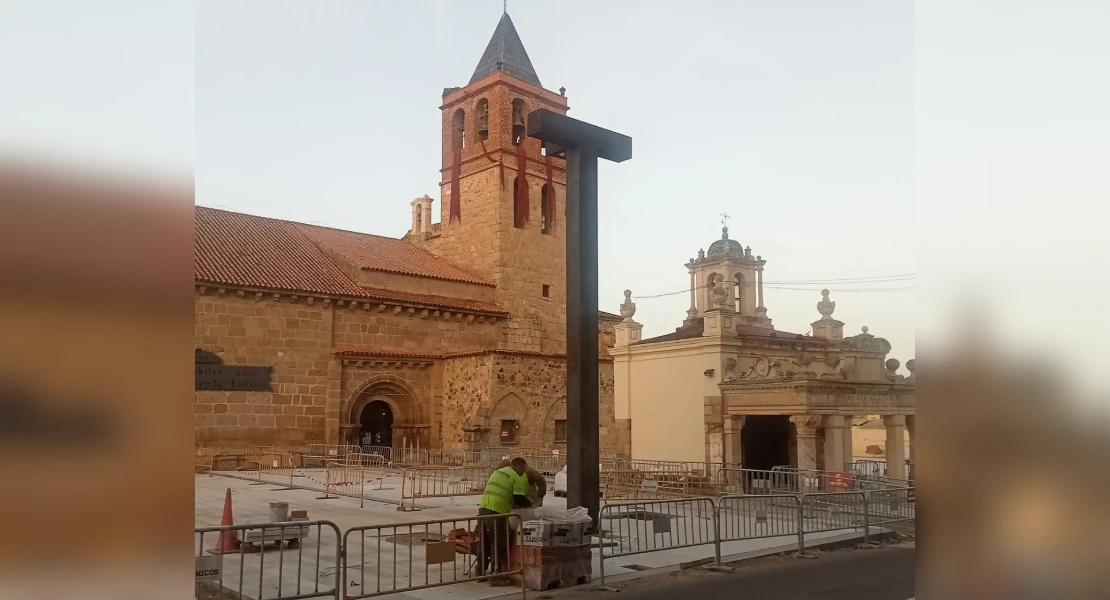 Las obras en la basílica de Santa Eulalia vuelve a generar polémica: "No cumplen la normativa"