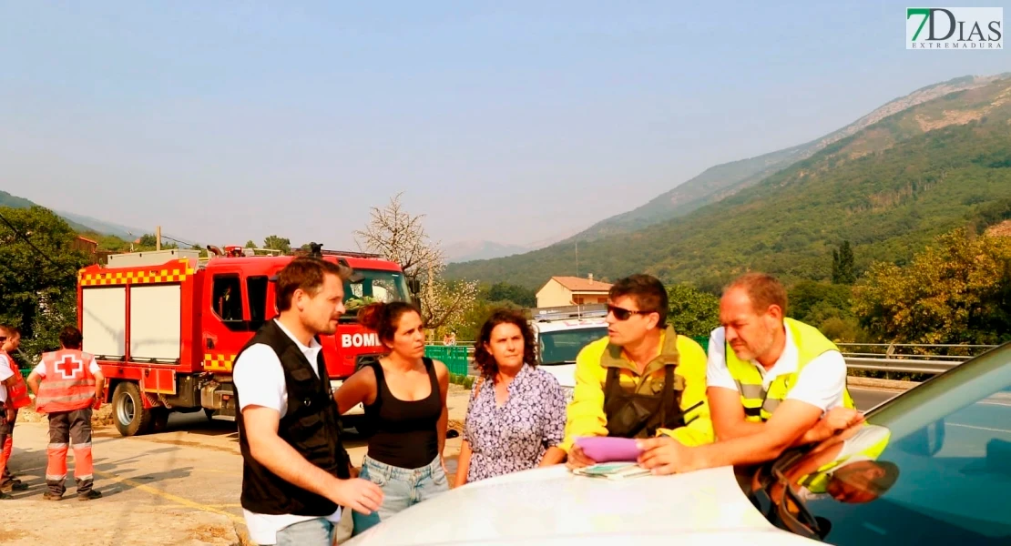 La Junta desactiva el Plan INFOCAEX tras neutralizar el incendio de Jarilla