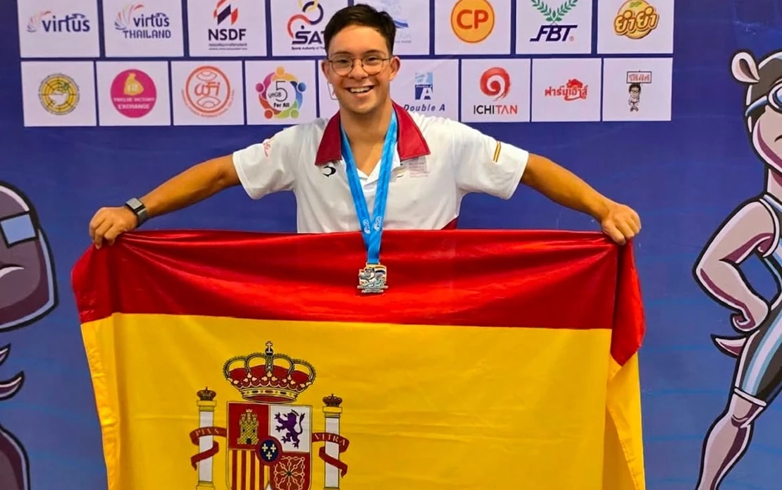 El nadador extremeño Guillermo Granu se proclama campeón del mundo en Bangkok