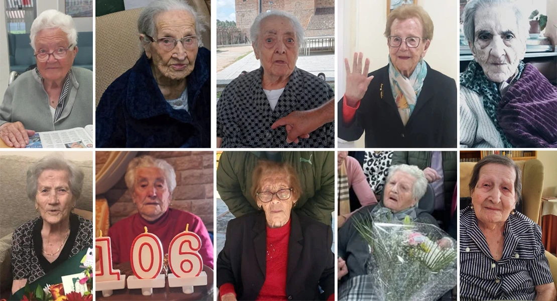 Las 10 extremeñas más longevas actualmente: de 106 a 111 años de vida