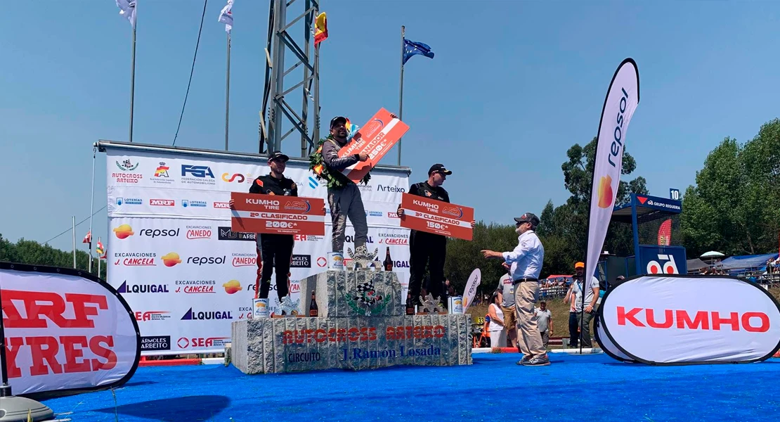 Joni Vázquez, campeón en el campeonato de España de Arteixo