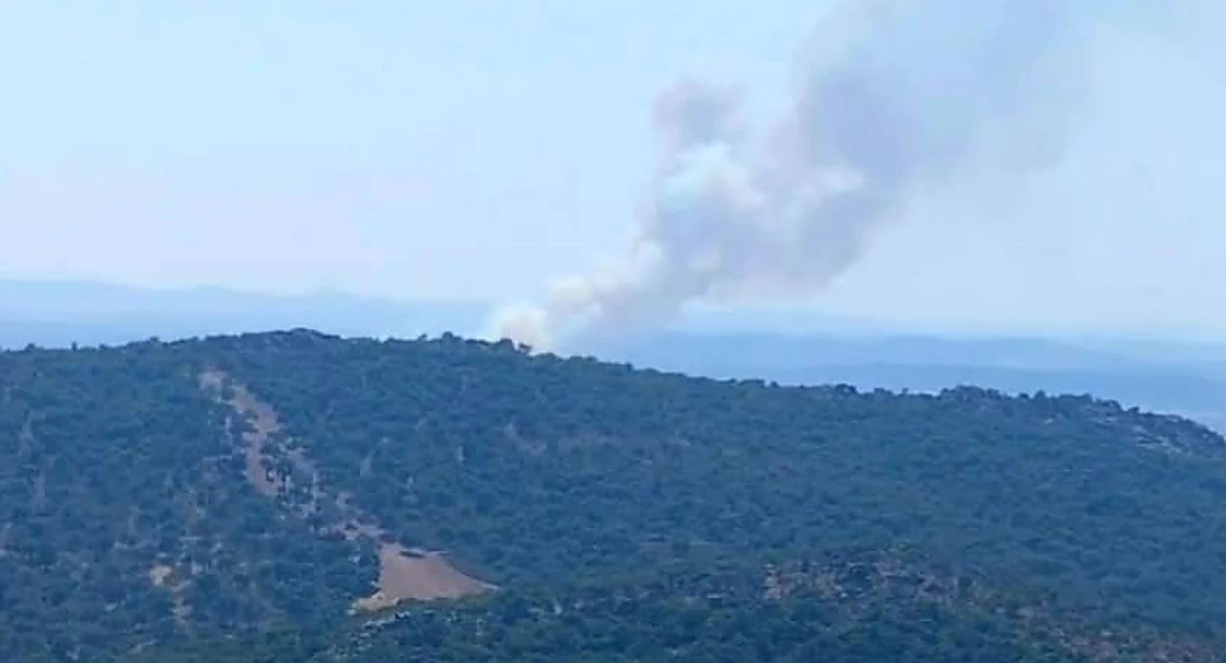 Los incendios no cesan: nuevo foco en la Sierra de San Pedro
