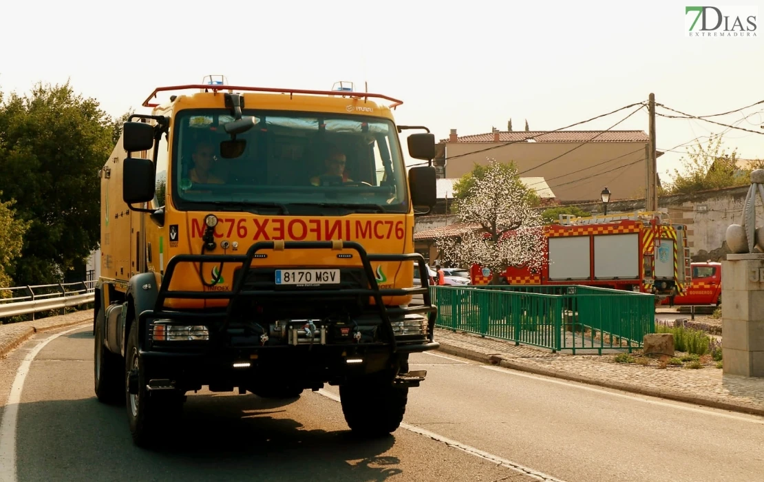 REPOR - Operativo y estado actual de la zona arrasada por el incendio desde Jerte