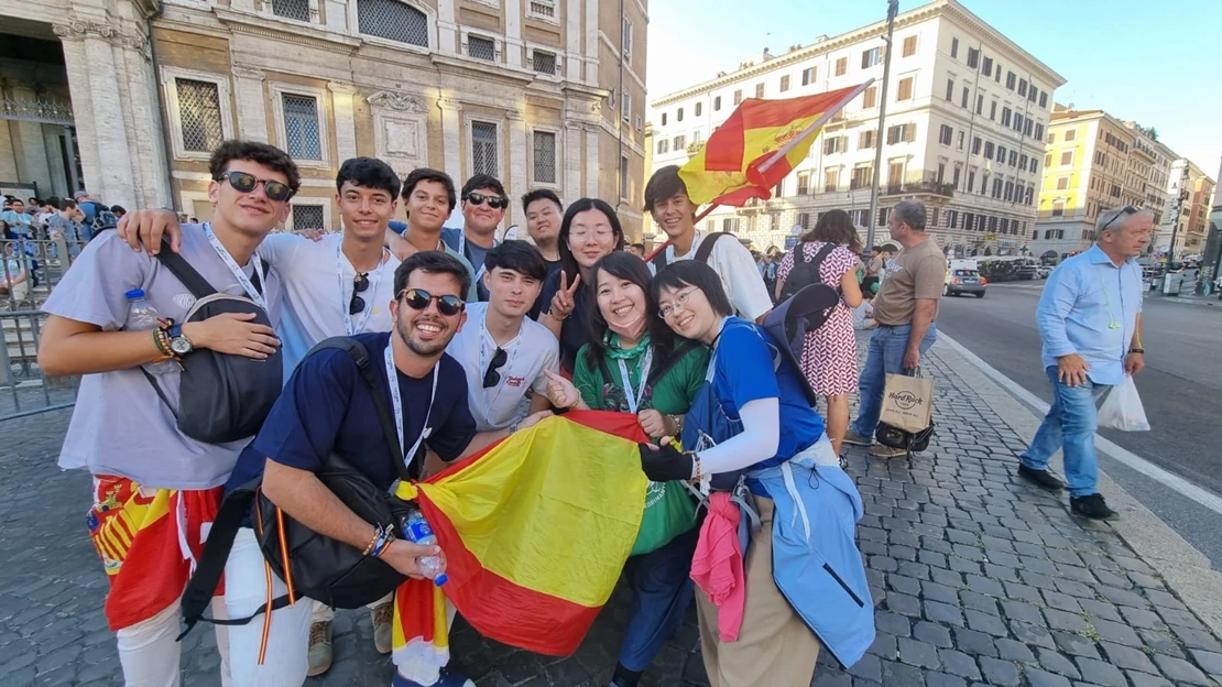 Más de 500 jóvenes extremeños participan en el Jubileo en Roma