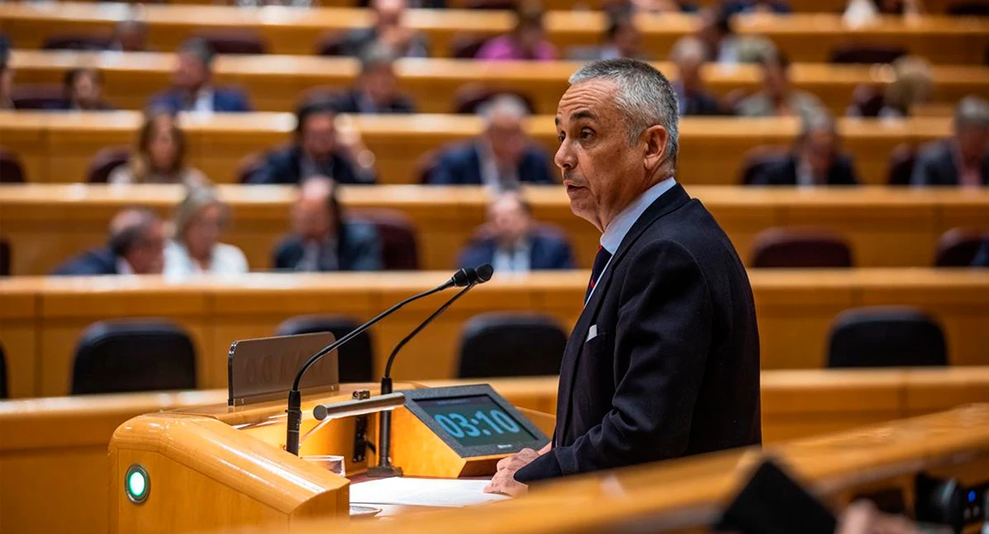 El senador extremeño de VOX afirma que "el cambio climático no explica la falta de limpieza de montes"