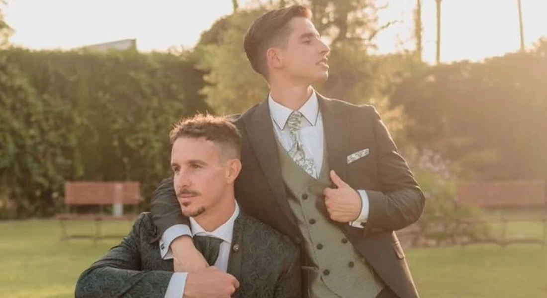 Hisotria del deporte nacional: Alberto Lejárraga protagoniza la primera boda gay del fútbol español