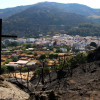 Así se encuentra uno de los pueblos afectados por el incendio de Jarilla: "Volverás a florecer"