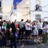 Cientos de visitantes acompañan a la Zaragutía Mora de Alconchel hasta su castillo
